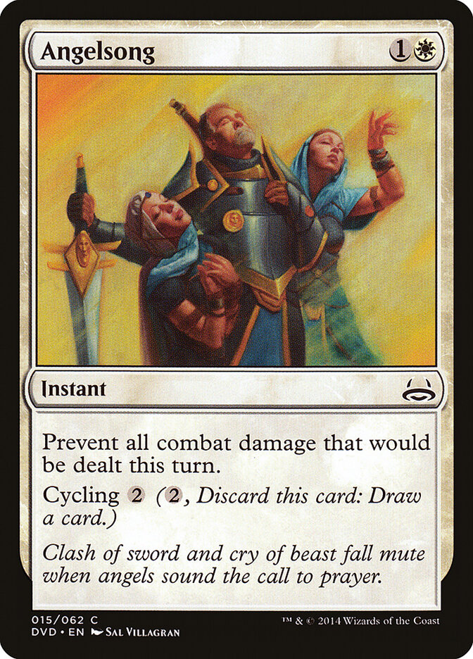 Angelsong card front