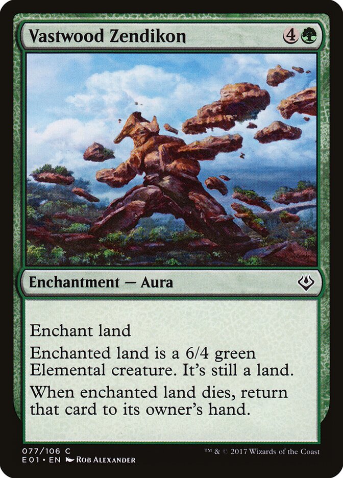 Vastwood Zendikon card front