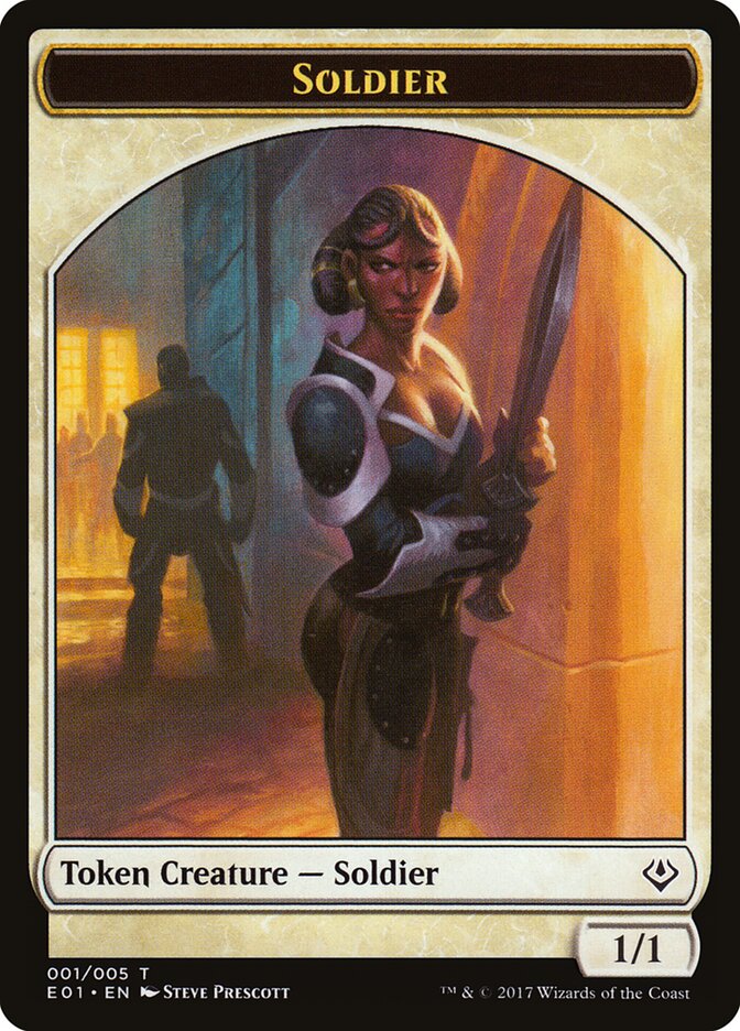 Soldier card front