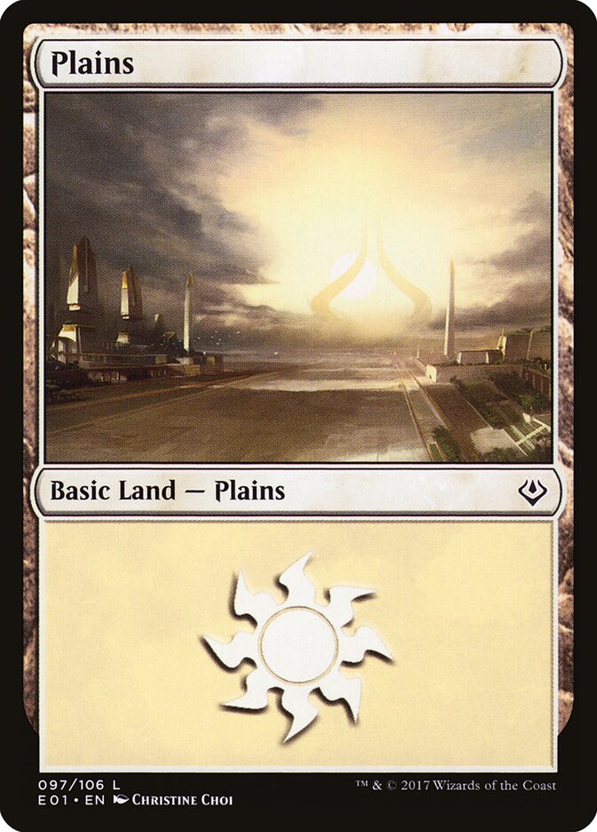 Plains card front