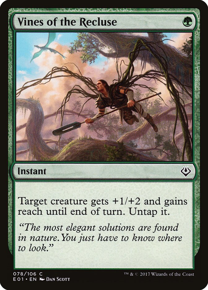 Vines of the Recluse card front