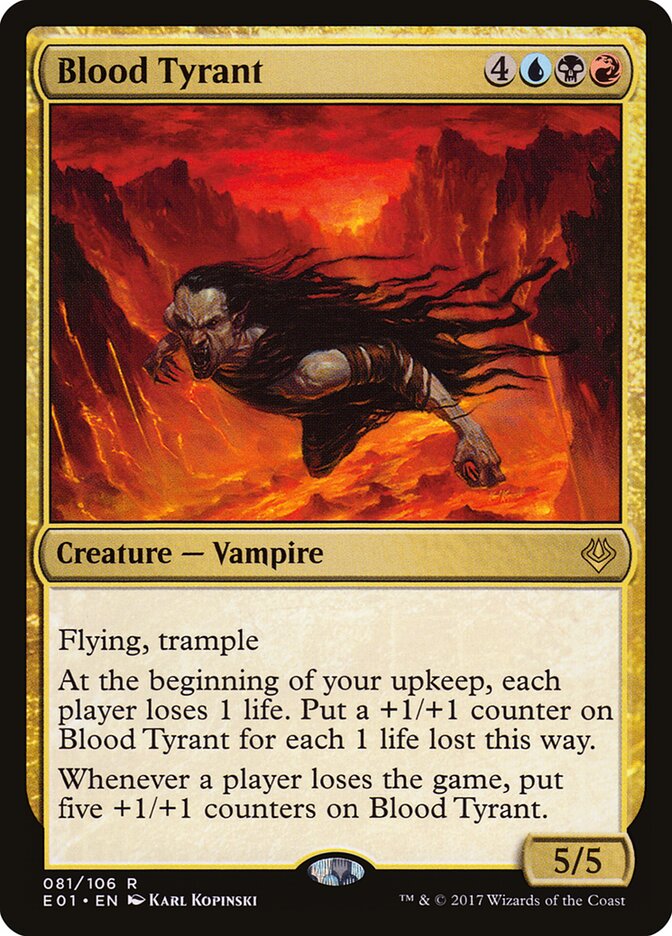 Blood Tyrant card front