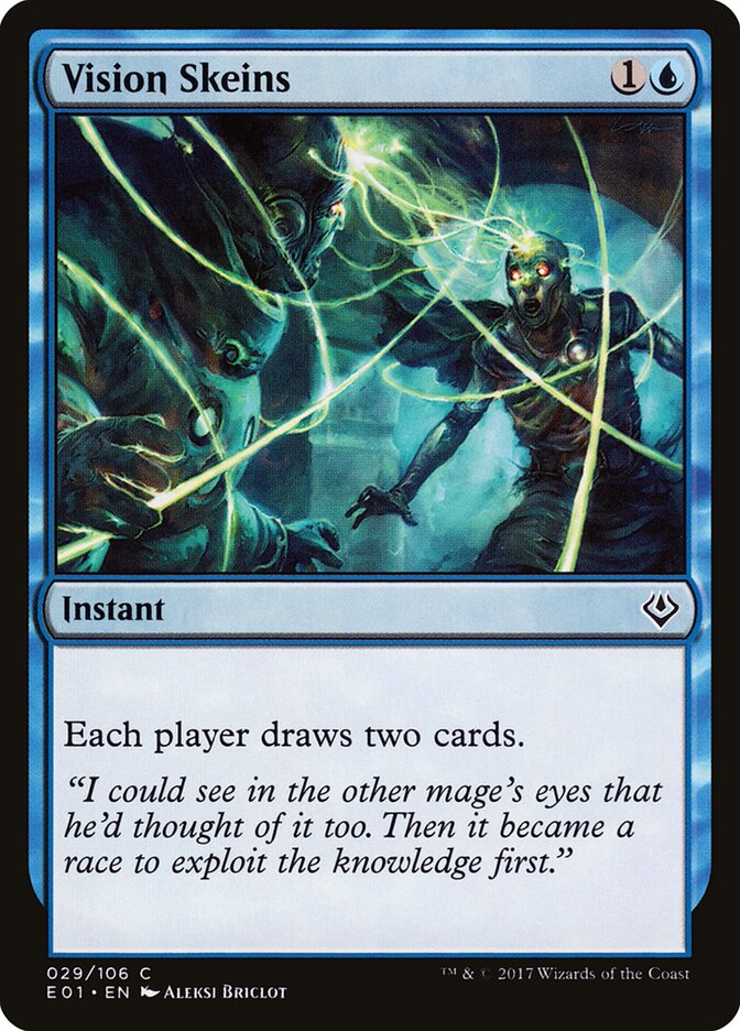Vision Skeins card front
