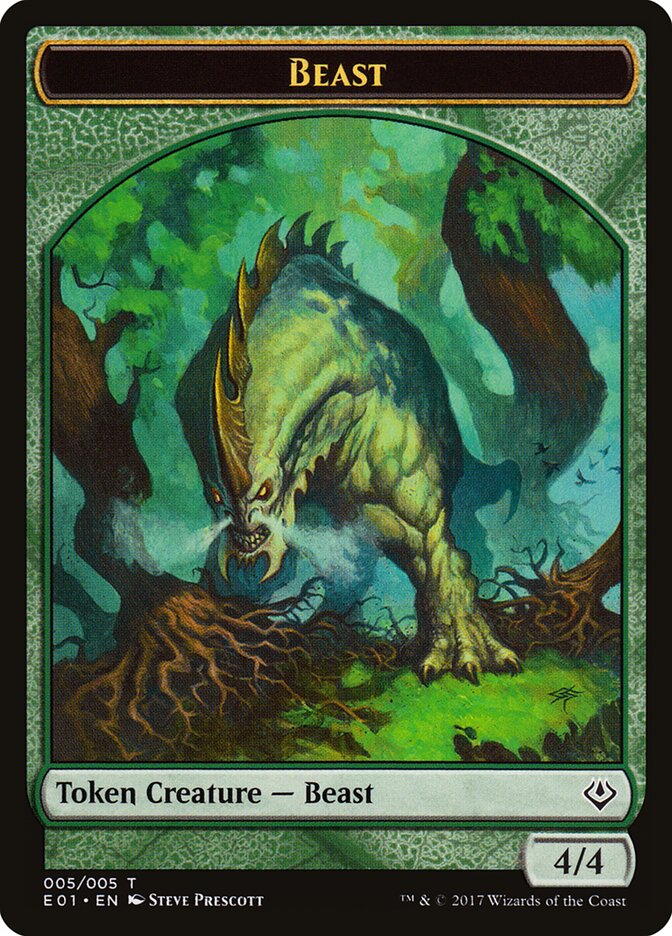 Beast card front