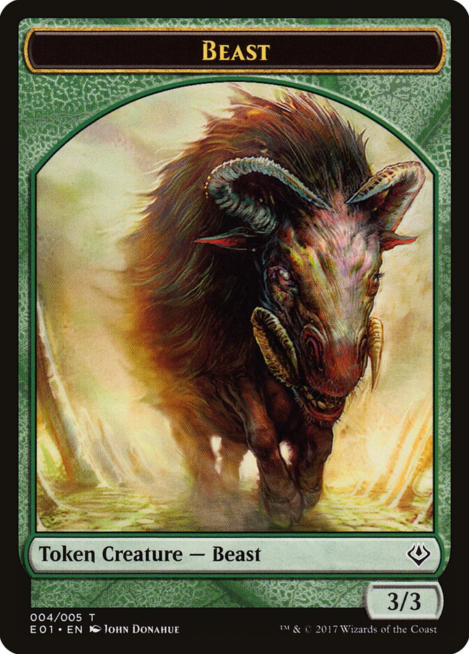 Beast card front