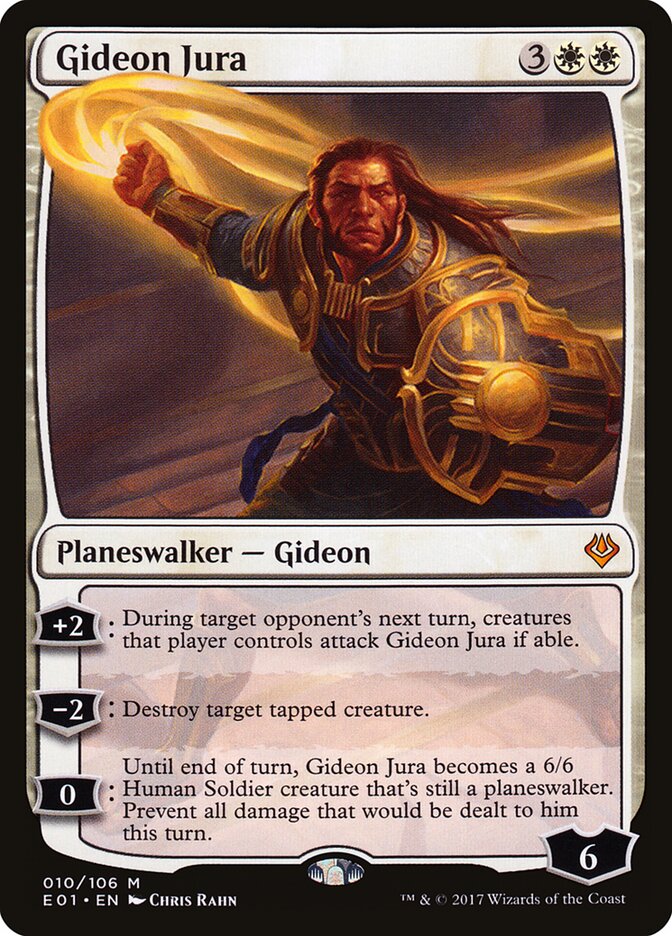 Gideon Jura card front