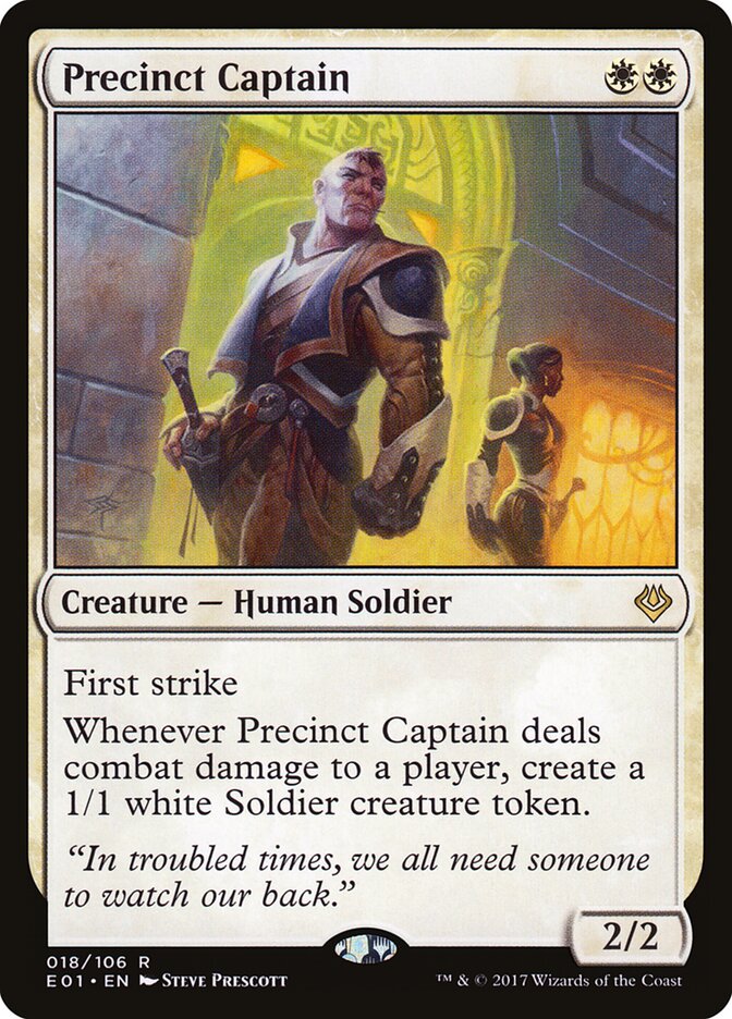 Precinct Captain card front