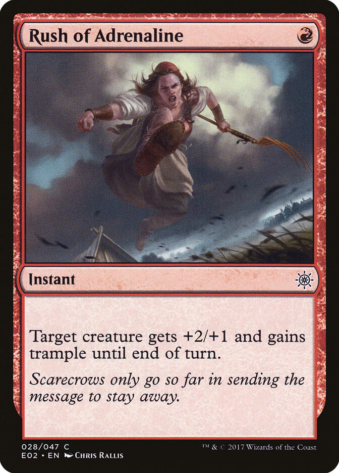 Rush of Adrenaline card front