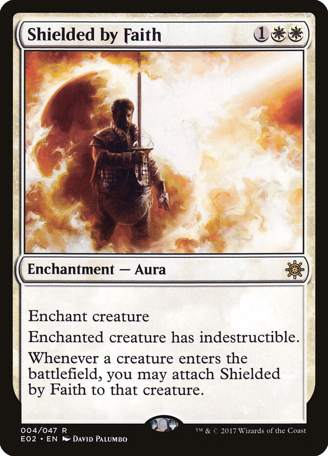 Shielded by Faith card front