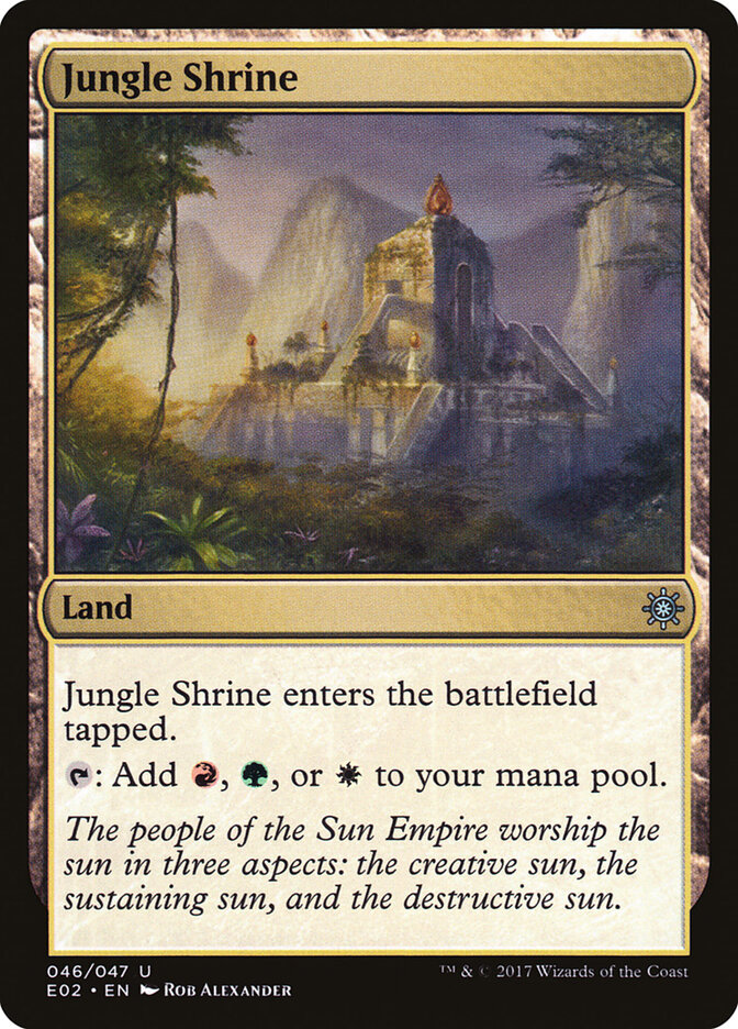 Jungle Shrine card front
