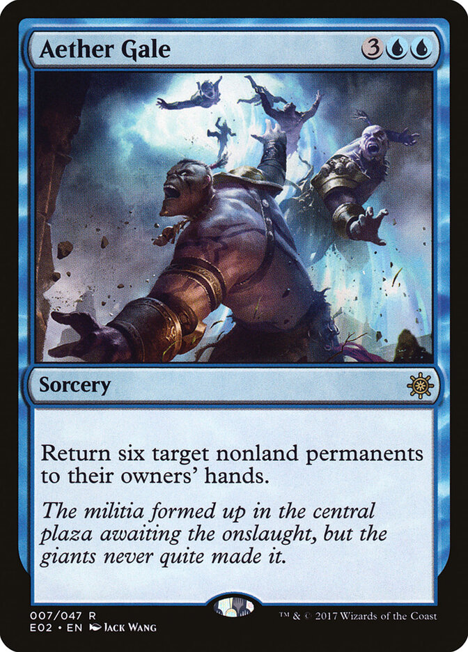 Aether Gale card front