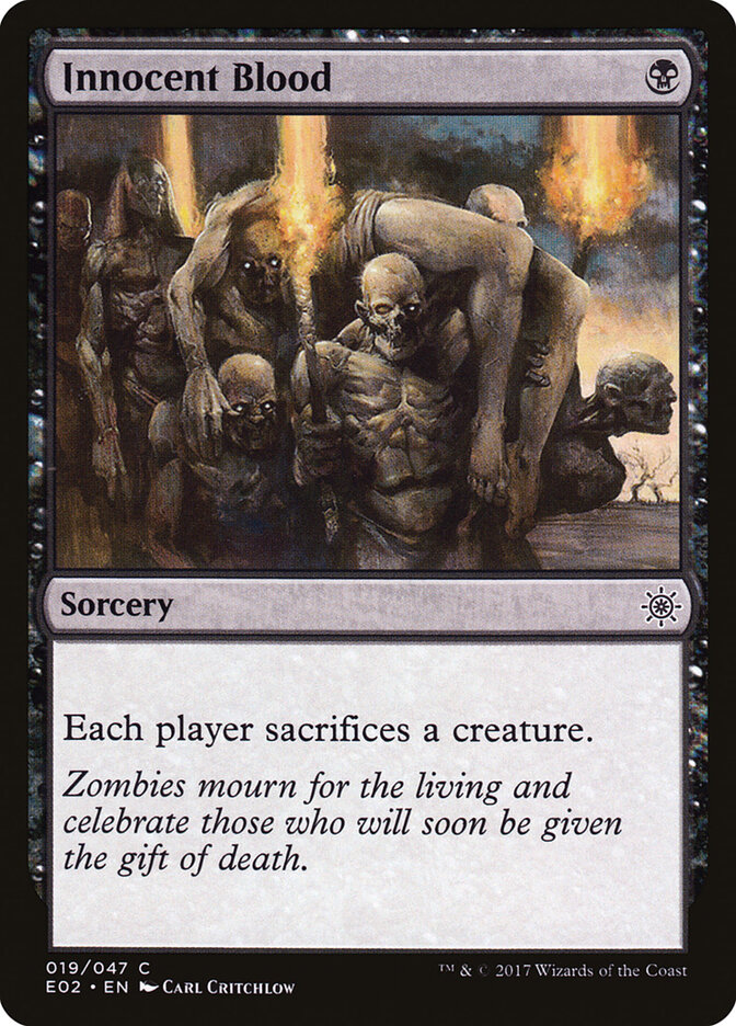Innocent Blood card front