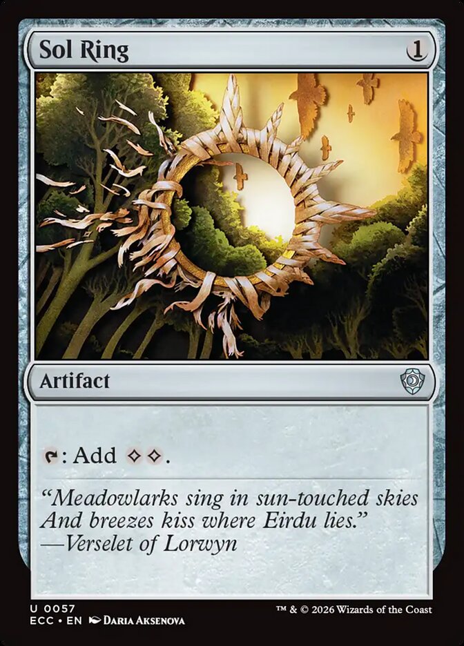 Sol Ring card front