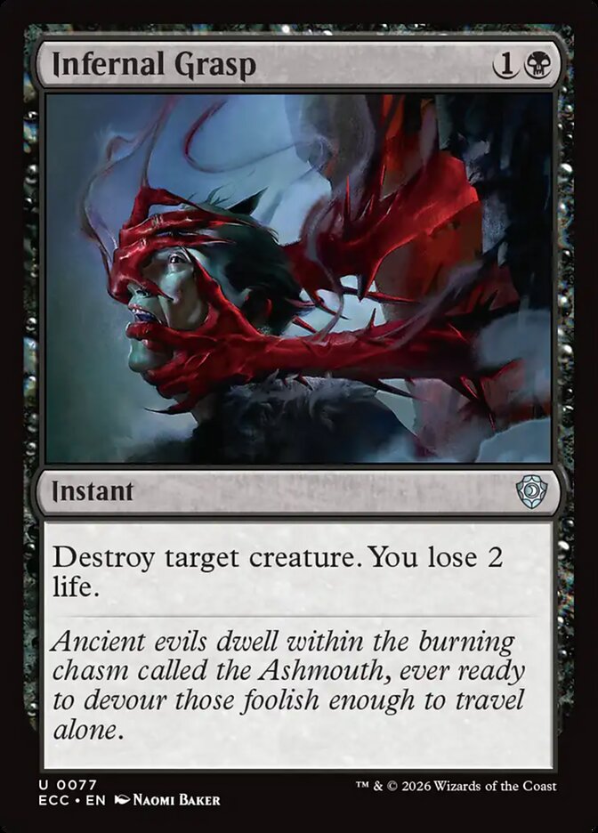 Infernal Grasp card front