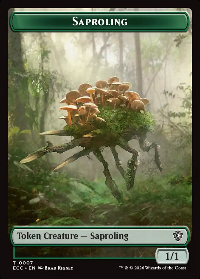 Saproling card front