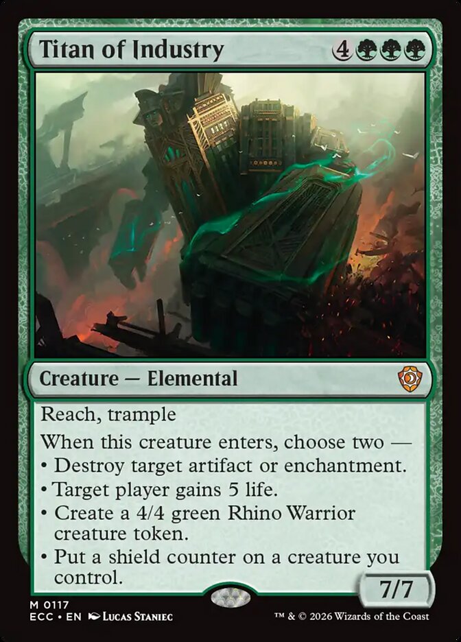 Titan of Industry card front