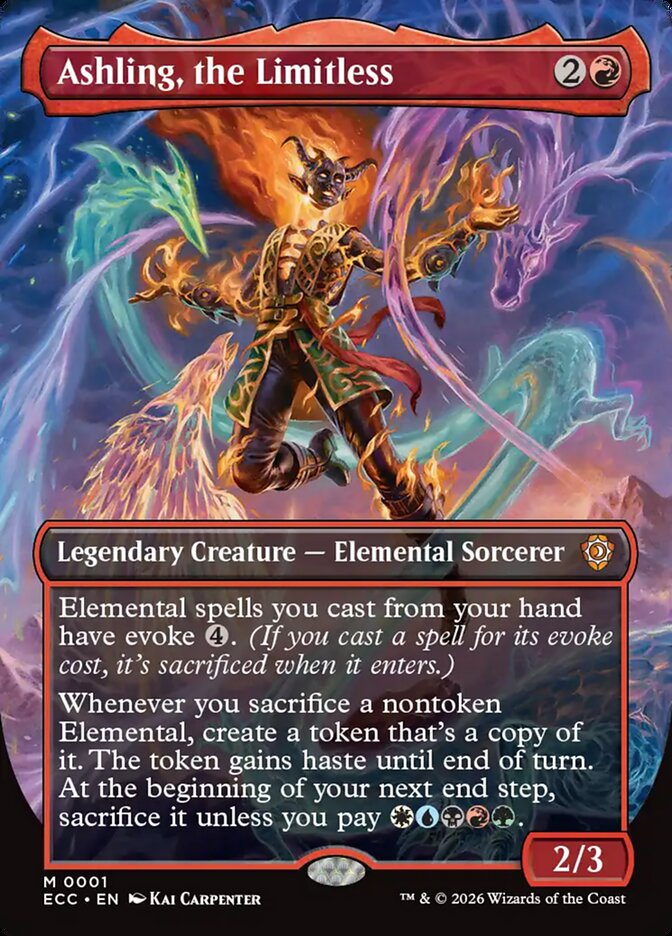 Ashling, the Limitless card front