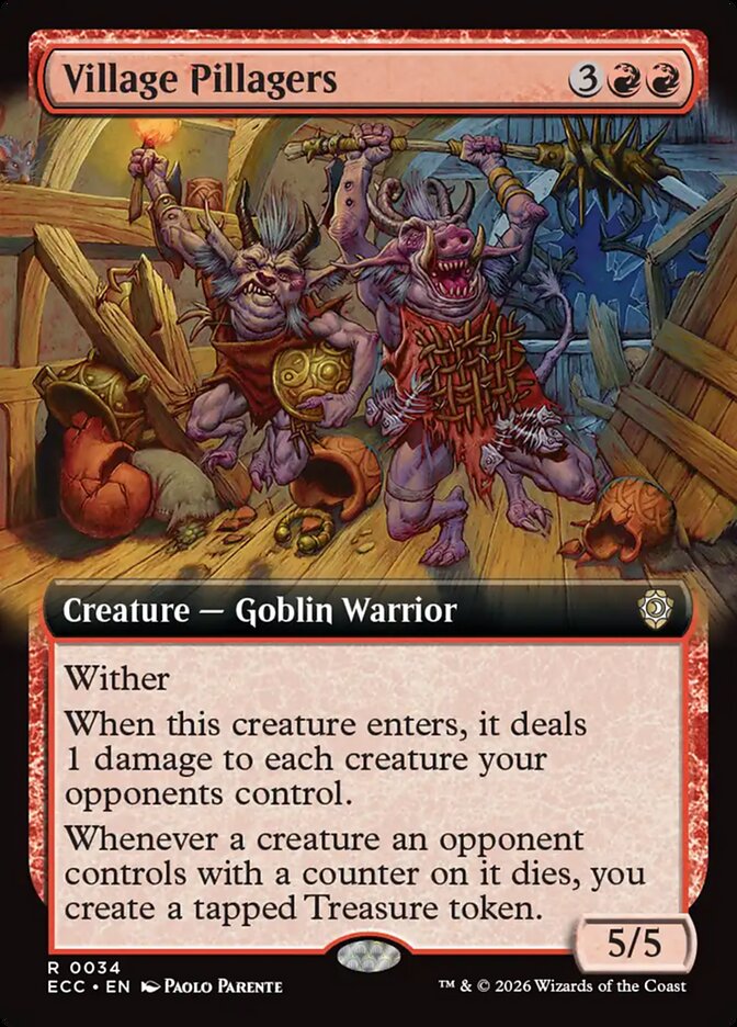 Village Pillagers card front