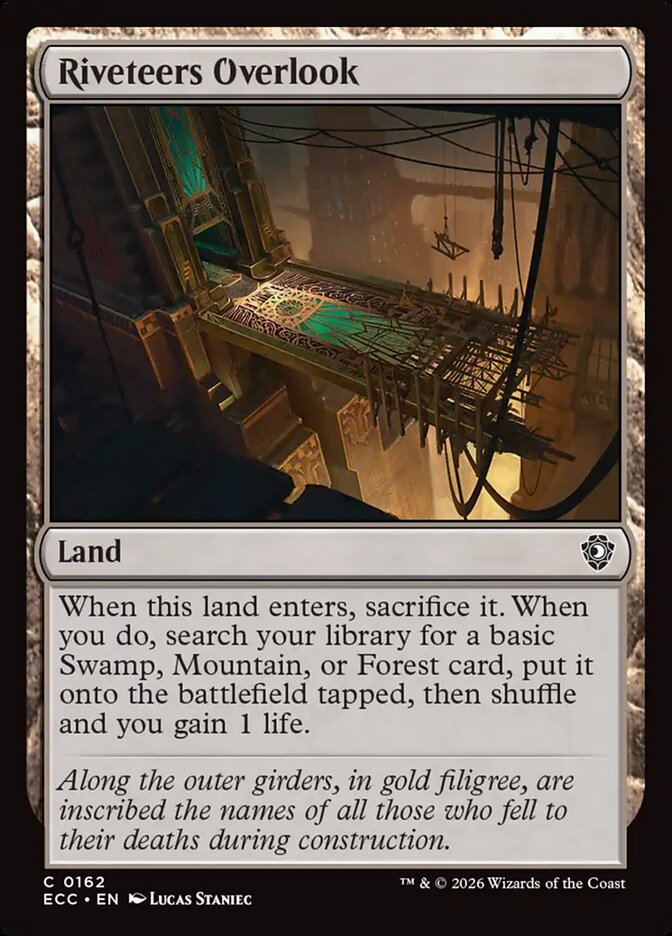 Riveteers Overlook card front