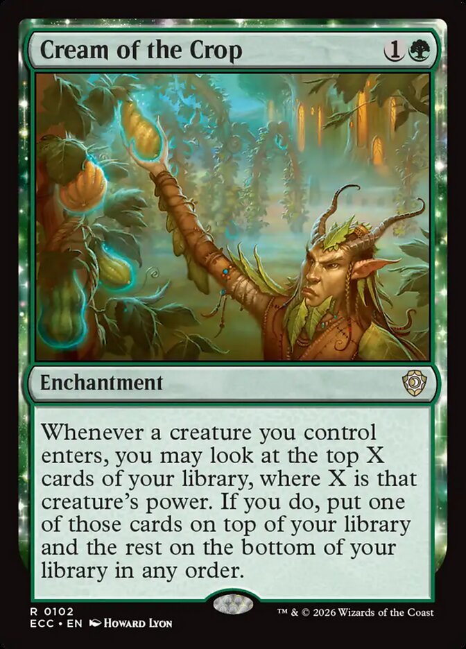 Cream of the Crop card front