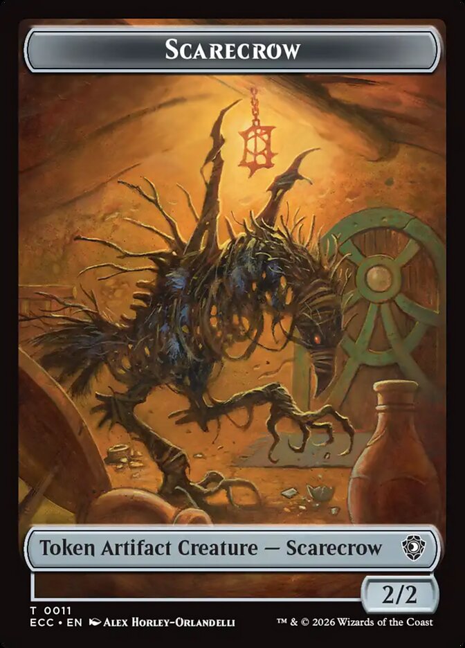 Scarecrow card front