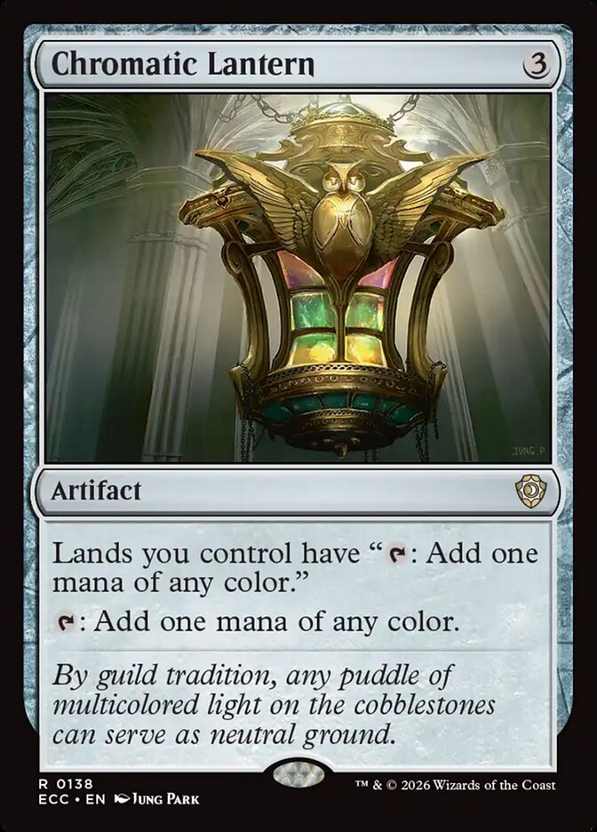 Chromatic Lantern card front