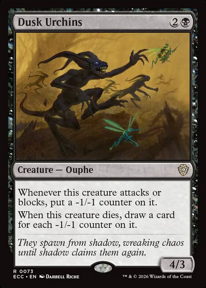 Dusk Urchins card front