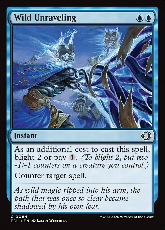 Wild Unraveling card front