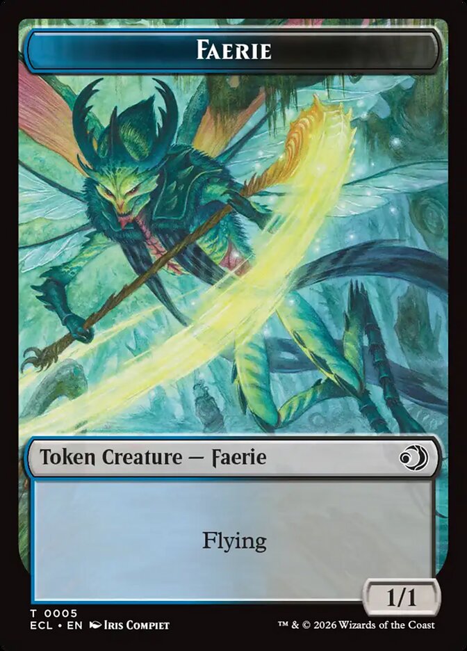 Faerie card front
