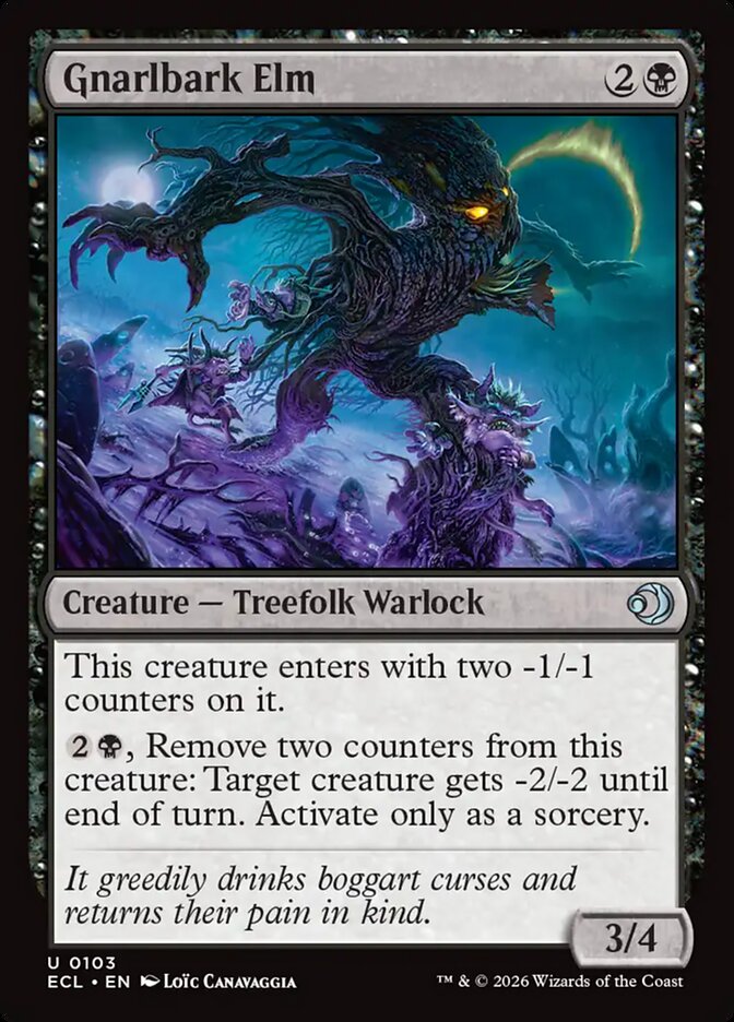 Gnarlbark Elm card front