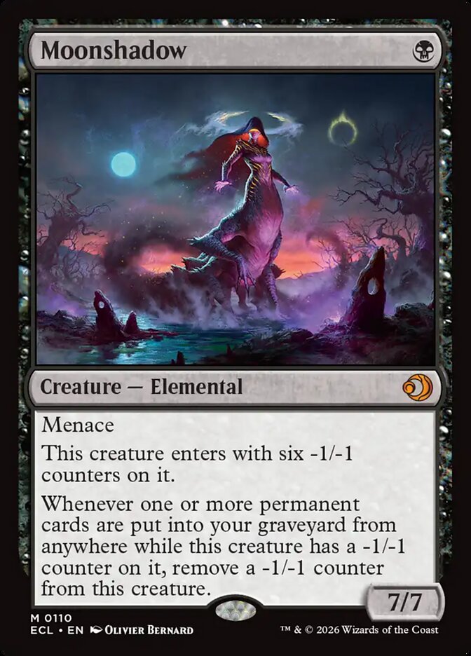 Moonshadow card front