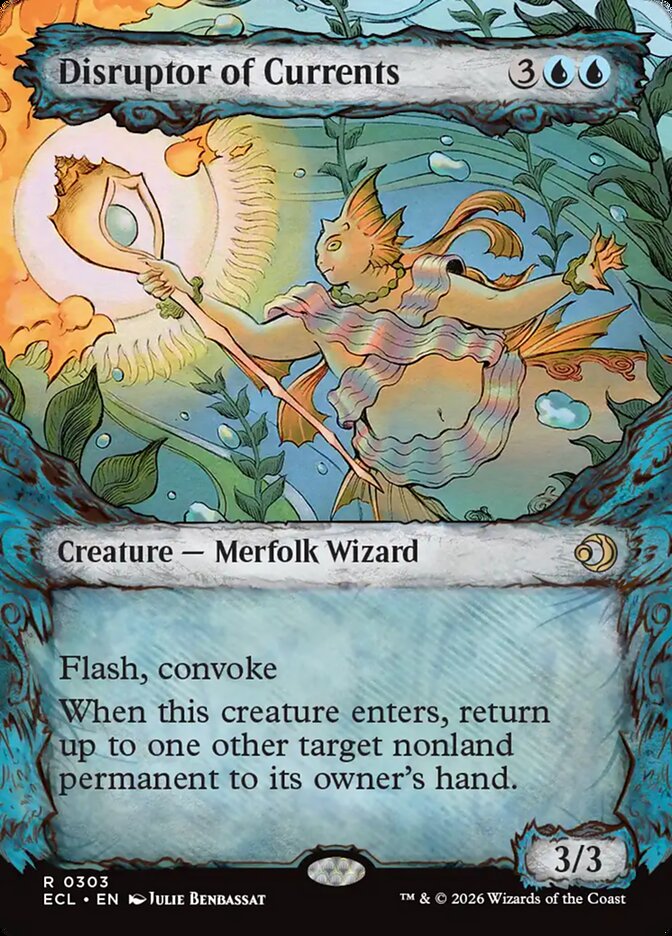 Disruptor of Currents card front