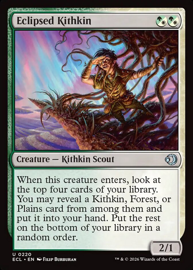 Eclipsed Kithkin card front