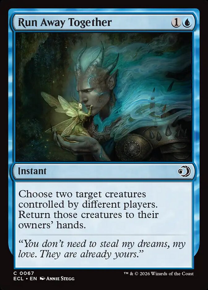 Run Away Together card front