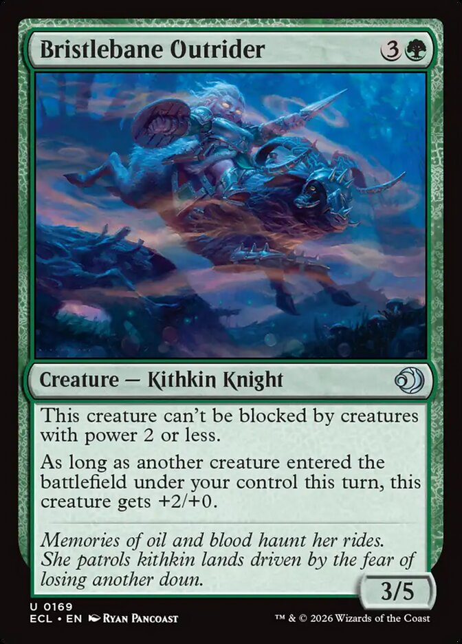 Bristlebane Outrider card front