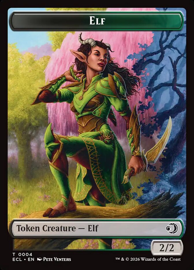 Elf card front