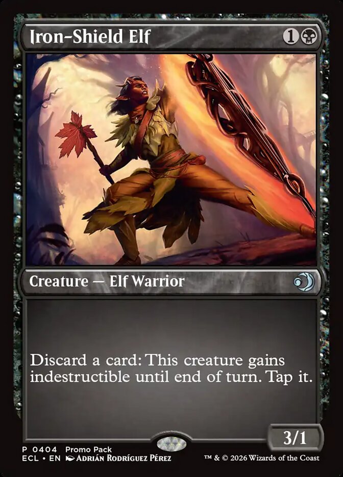 Iron-Shield Elf card front