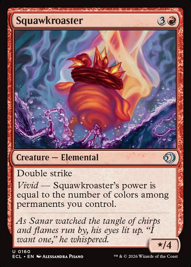 Squawkroaster card front