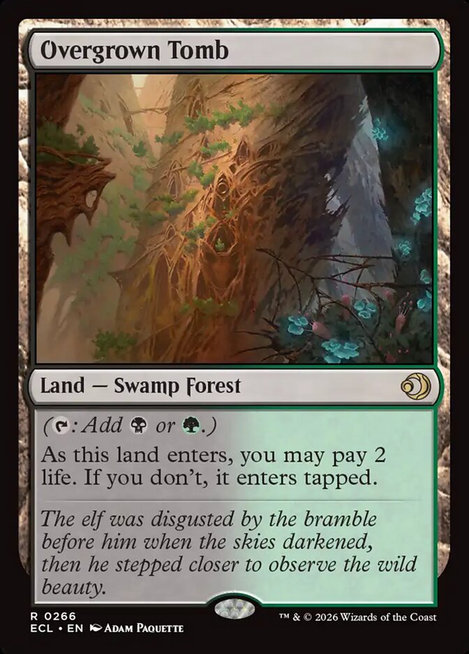 Overgrown Tomb card front