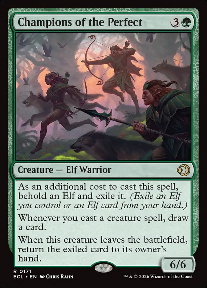 Champions of the Perfect card front