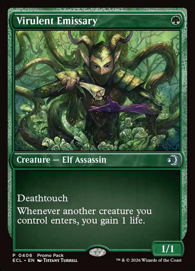 Virulent Emissary card front