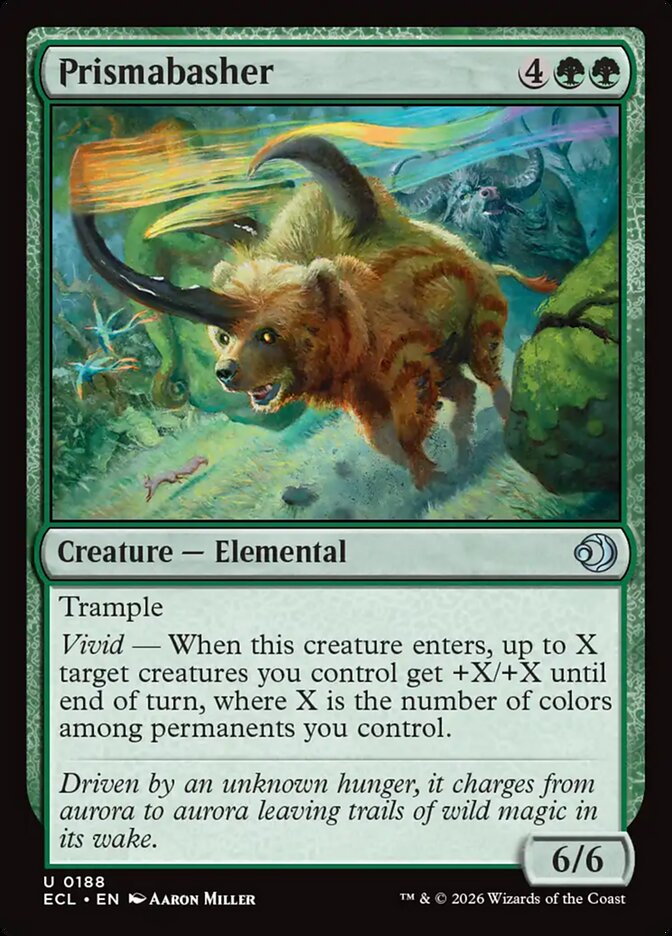 Prismabasher card front