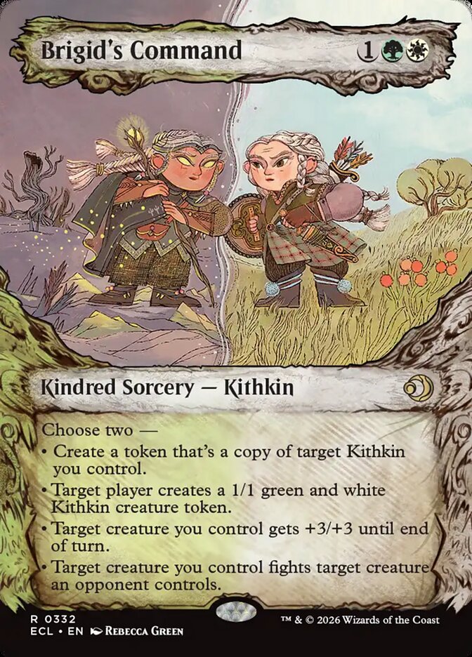 Brigid's Command card front