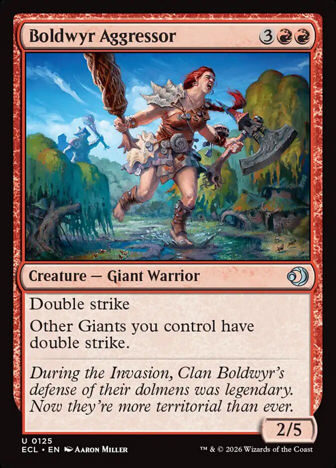 Boldwyr Aggressor card front