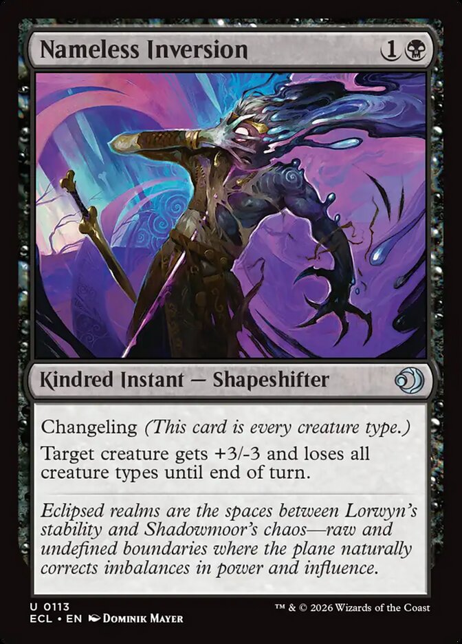 Nameless Inversion card front