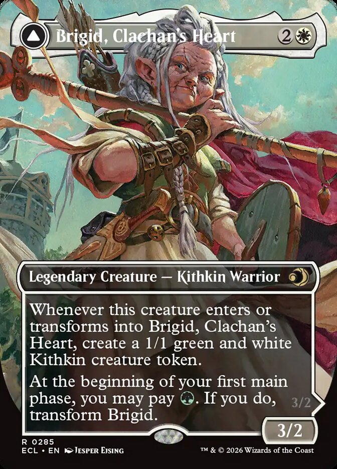 Brigid, Clachan's Heart card front