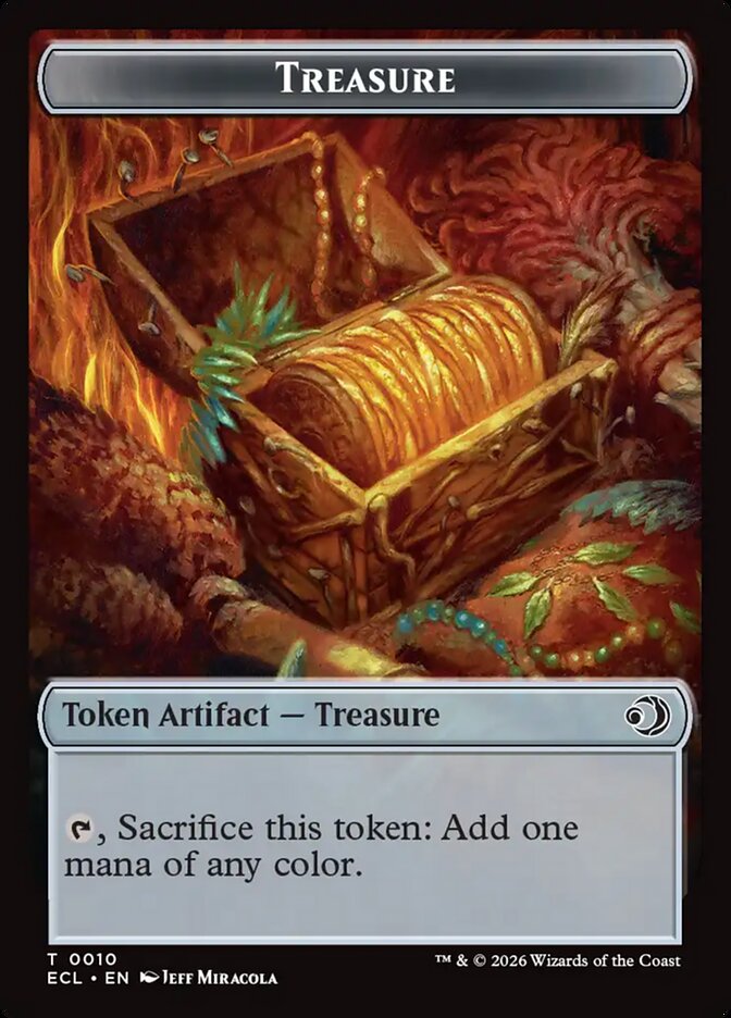 Treasure card front