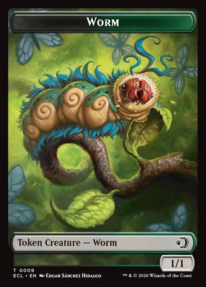 Worm card front