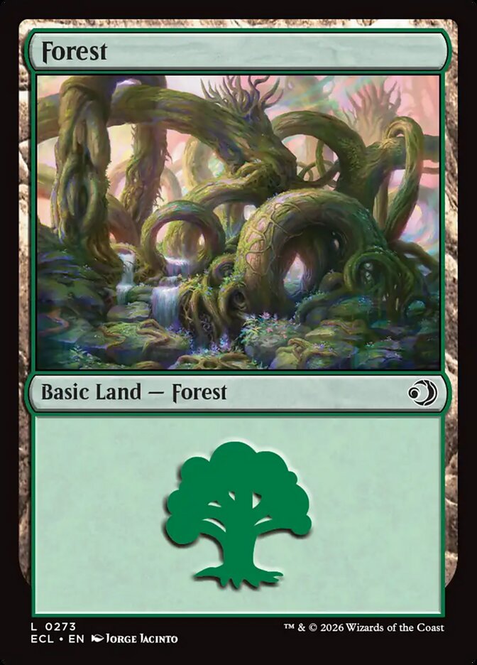 Forest card front