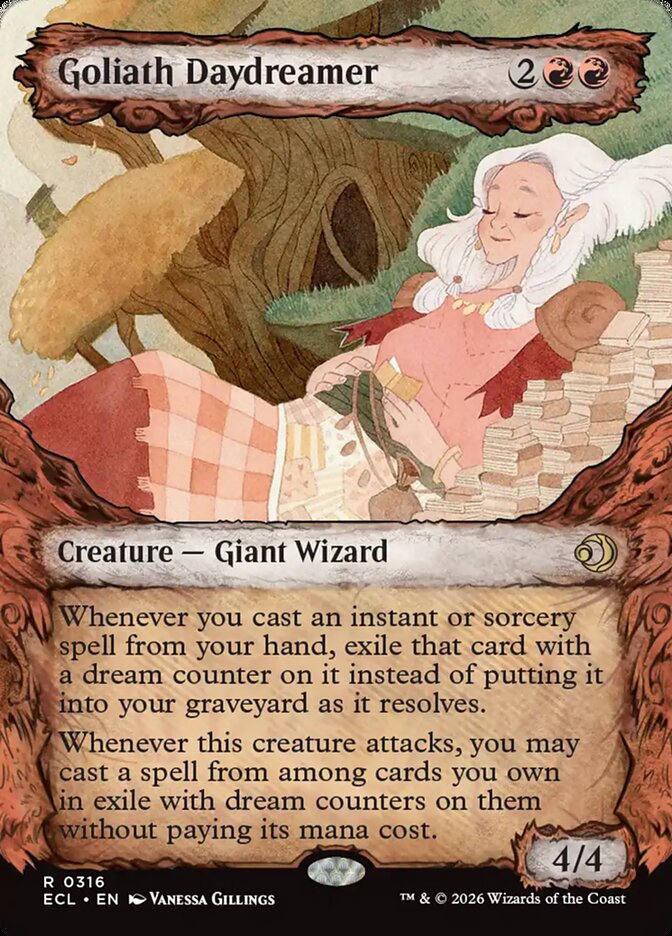 Goliath Daydreamer card front